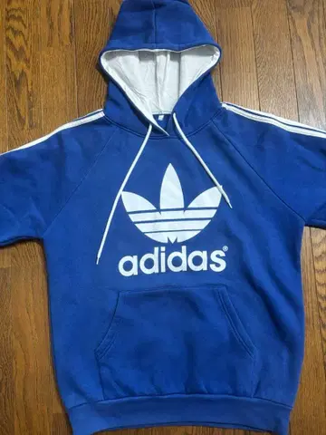 adidas 파랑 후드티 M 사이즈