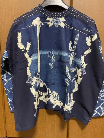 45R 그림책 반다나 블라우스