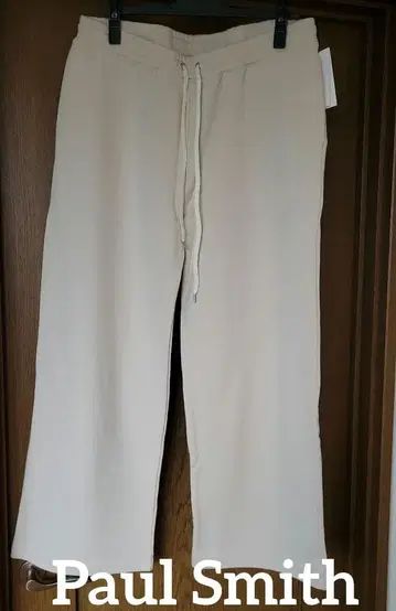 폴 스미스 크림색 남녀 공용 XXS 스웨트 팬츠