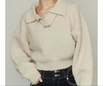 EMODA 참 스키퍼 니트 참 없음