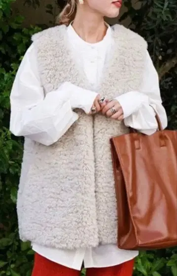 FREAK'S STORE 인조 모피 베스트