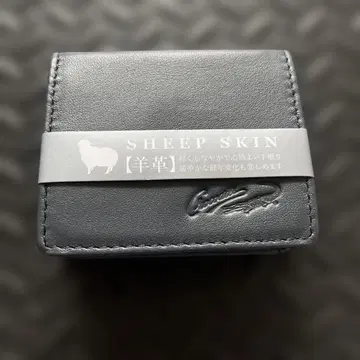 양가죽제 그레이 코인 케이스
