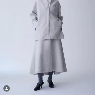 ebure 스커트 그레이 36