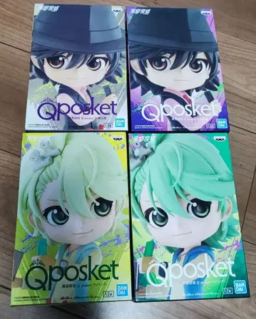 Qposket 후토 탐정 피규어 4체 세트