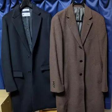 체스터 코트 2세트 새상품급