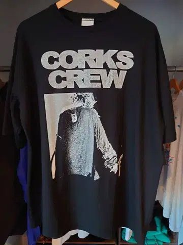 쿠로유메 CORKS CREW XL 라이브 티셔츠