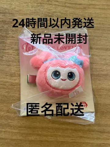 TWICE LOVELYS 봉제 인형 헤어핀 모모 헤어 클립 MOMO 2