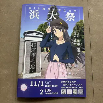 요코하마 시립 대학 하마다이사이 팜플렛