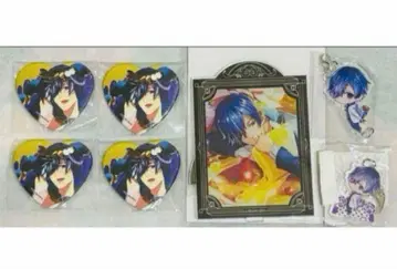 오베이미 벨페골 하트 캔뱃지 4개 아크릴 스탠드 아크릴 키링 2개