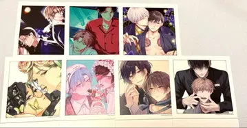 cab.100 기념 애니메이트 랜덤 폴라로이드풍 카드 7장