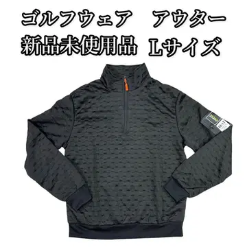 골프웨어 아우터 긴팔 미사용 새상품 골프 블랙 골프