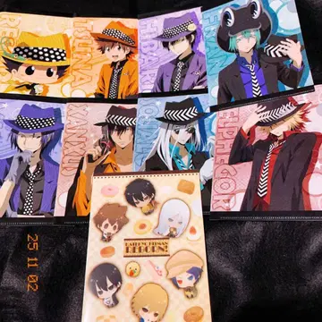 [ 리본 ] 미니 클리어 파일 컬렉션 세트