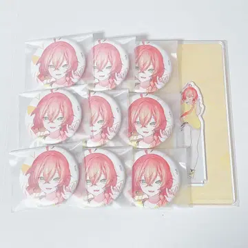 사자당 아카리 니지 페스티벌 아크릴 스탠드 캔뱃지