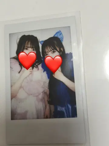 CUTIE STREET 사쿠라바 하루카 마스다 아야노 페어 폴라로이드