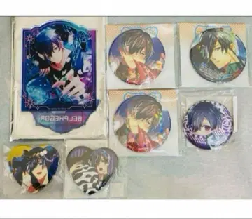 오베이미 벨페골 아크릴 스탠드 홀로 캔뱃지 4개 하트 캔뱃지 2개