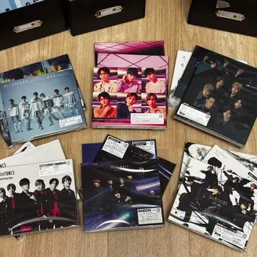 SixTONES CD 묶음 판매 싱글 3형태 33장