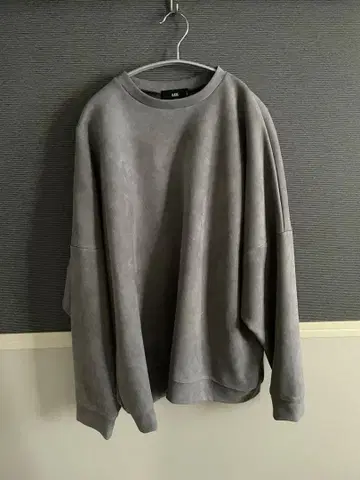 HARE F 스웨이드 돌먼 PO 사이즈 S 그레이