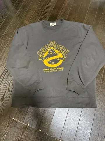 스노우 플랜트 노스 노 네임 맨투맨 스노우플랜트