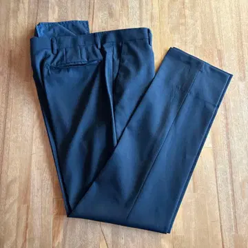 [ 미사용 ] PS 폴스미스 네이비 슬랙스 컬러풀 안감 부착 사이즈 L