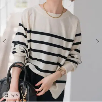 Spick and Span 새상품 워셔블 래글런 슬리브 풀오버