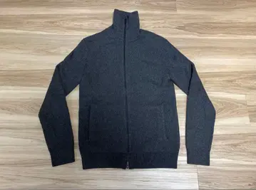 Theory / 띠어리 더블 집업 가디건 다크 그레이 울