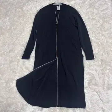 Sov. 소브 더블 지퍼 니트 롱 원피스