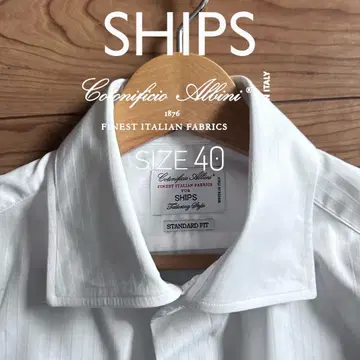 SHIPS x Cotonificio ALBINI 드레스 셔츠 (7532)