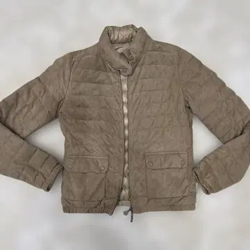 MONCLER 베이지 다운 자켓 사이즈 0