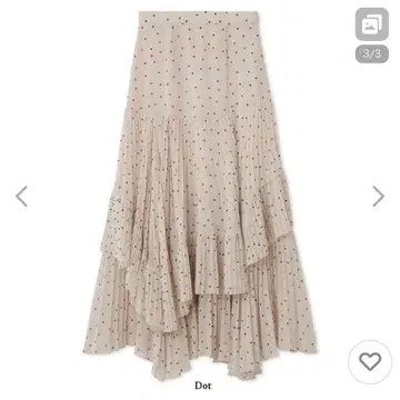 완판템! SNIDEL 쉬폰 캉캉 스커트