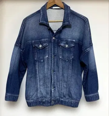 moussy 데님 블루 캐주얼 자켓