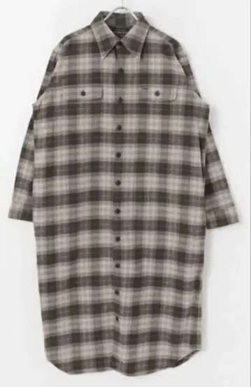 새상품급 어반 리서치 도어스 펜들턴 체크 플란넬 셔츠 원피스