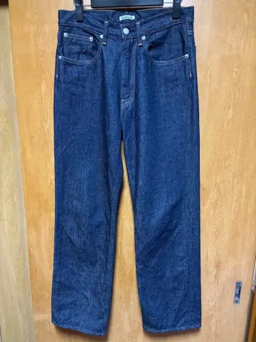 AURALEE HARD TWIST DENIM 5P PANTS 28