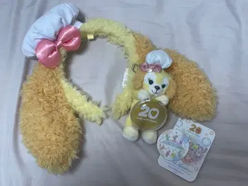 쿠키앤 머리띠 20주년 봉제인형 참
