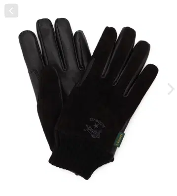 일비종떼 가죽 장갑 블랙