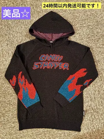 새상품급 캔디스트리퍼 파이어 후드티