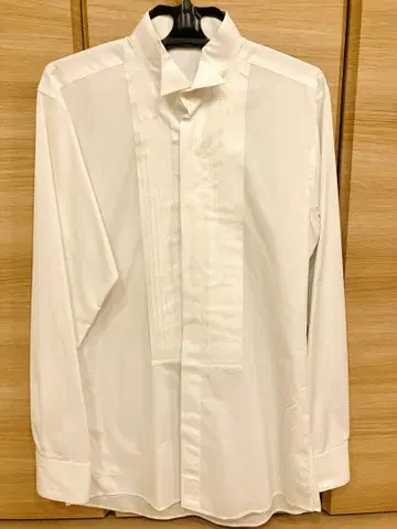 결혼식용 화이트 턱시도 셔츠