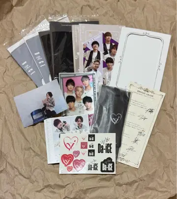Da-iCE 과거 굿즈 세트
