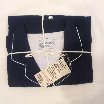 무인양품 이중 거즈 긴팔 파자마 M