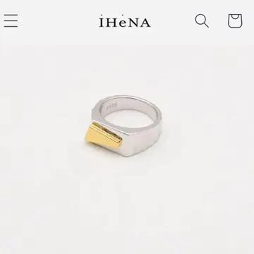 [ 시착만 한 미사용 ] IHENA Bunp Ring 12호