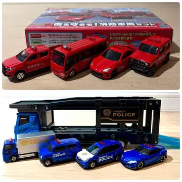 토미카 소방차량 & 경찰차량 세트