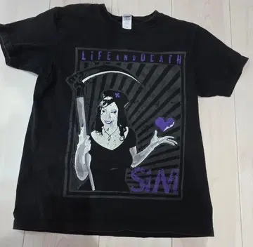 SiM 'LIFE AND DEATH' TOUR 2012 티셔츠 사이즈 M