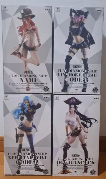 ONE PIECE FLAG DIAMOND SHIP 피규어 세트