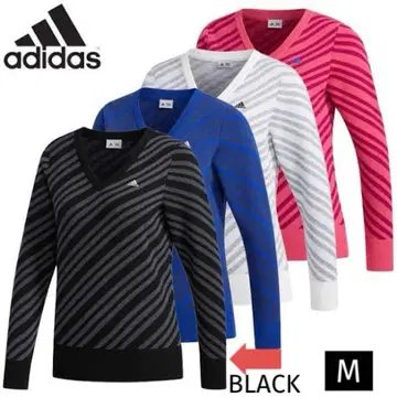 아디다스 V넥 스웨터 M