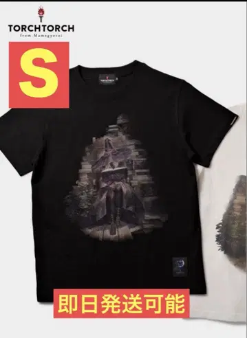 TORCHTORCH 엘든 링 티셔츠 은둔자 블랙 S 사이즈