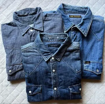 데님 셔츠 묶음 판매