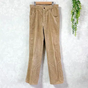 [프룻 오브 더 룸] 코듀로이 베이지 30 남성용 가을/겨울 부츠컷