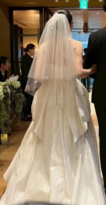 웨딩 베일 숏 베일