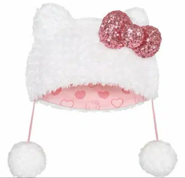 USJ 유니버셜 헬로키티 팬캡 스팽글 키티