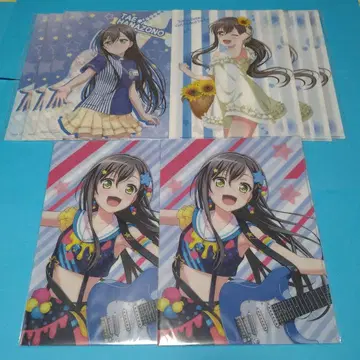 뱅드림 하나조노 타에 클리어 파일 3종류