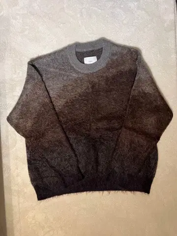 ssstein GRADATION MOHAIR KNIT LS